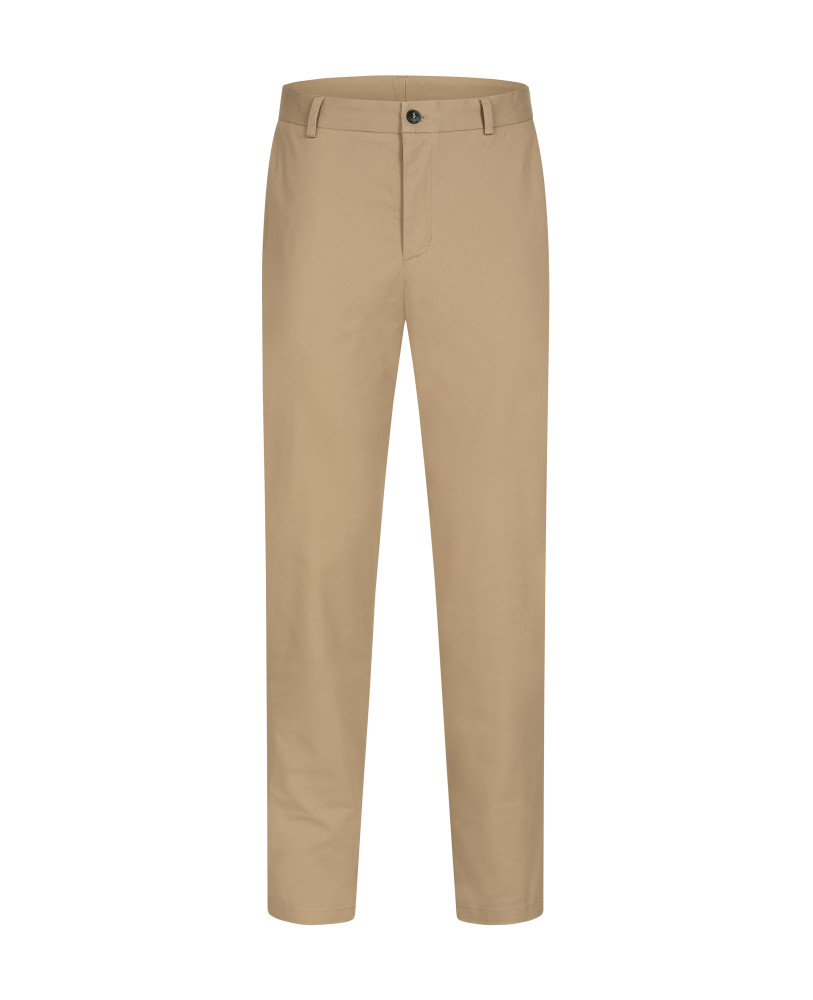 CAMEL COTTON TROUSERS