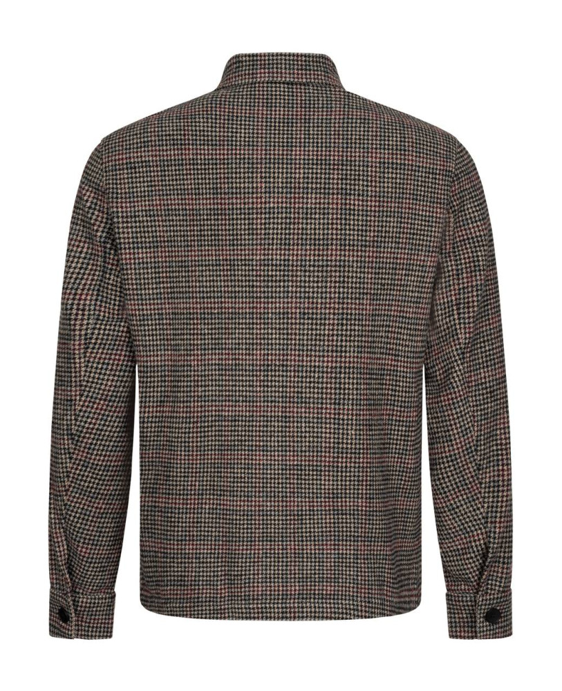 TWEED PLAID SHIRT
