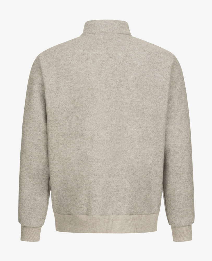 KNITTED BEIGE CARDIGAN 