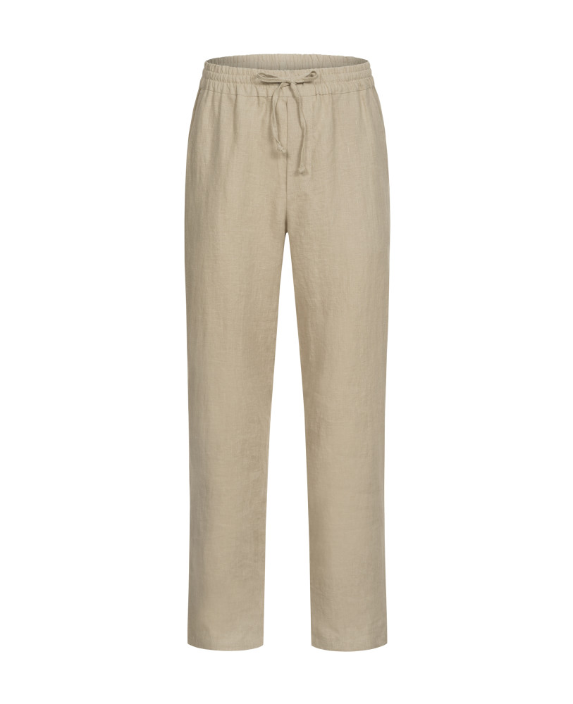 Sand linen pants