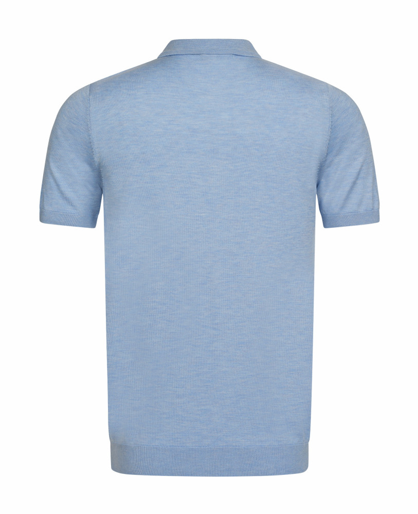 HALF ZIP BLUE POLO
