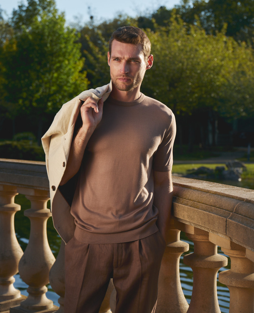 KNITTED MOKKO T-SHIRT