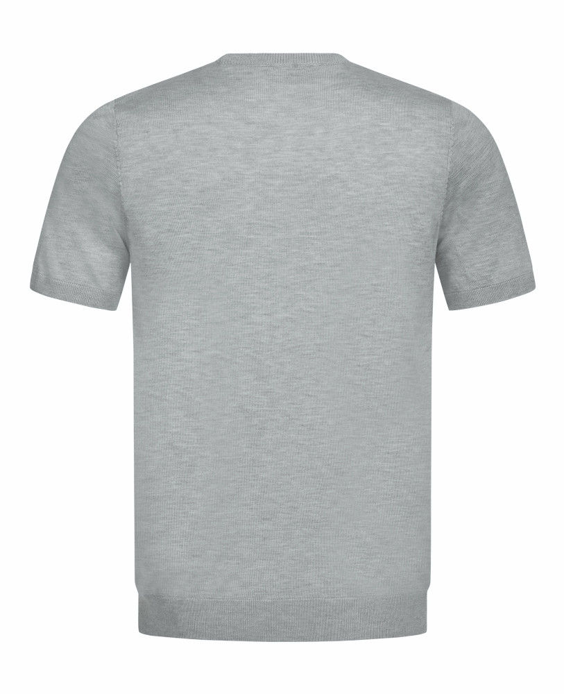 KNITTED GREY T-SHIRT