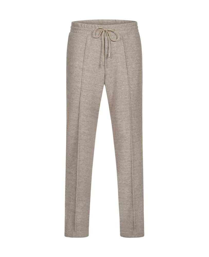BEIGE WOOL TROUSERS