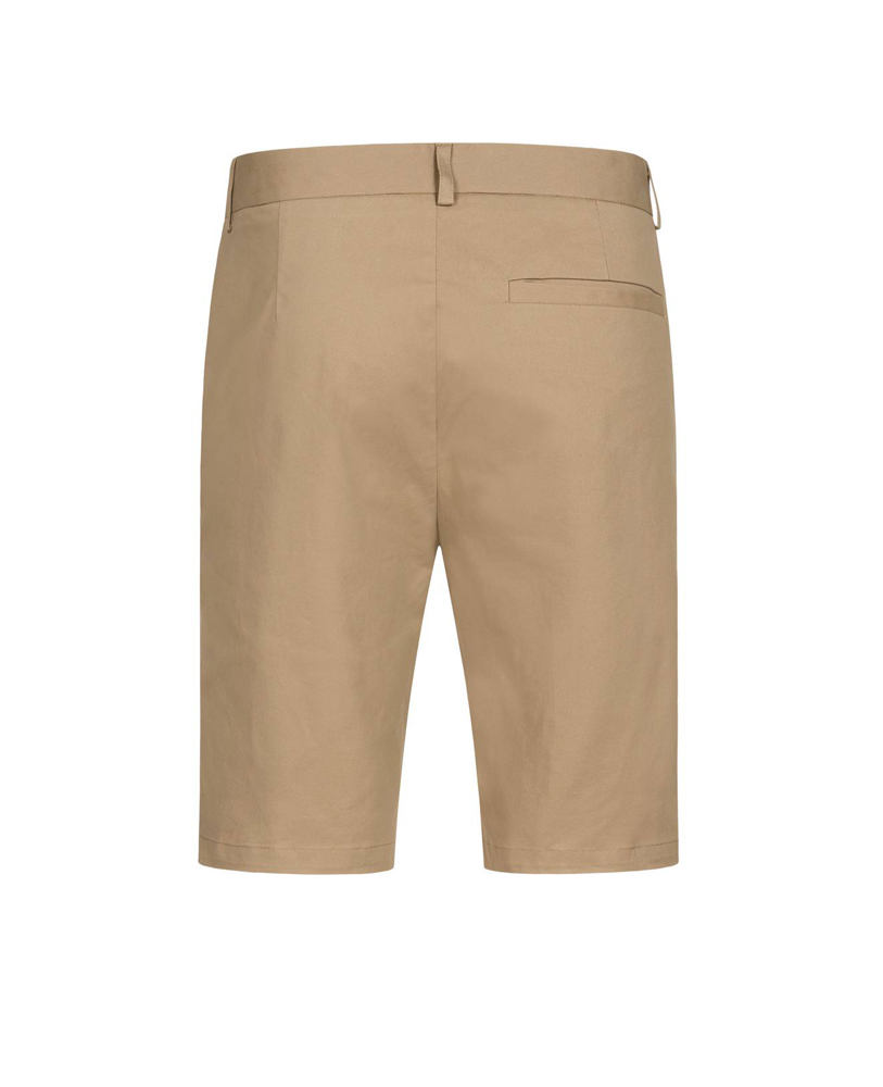 BEIGE COTTON SHORTS