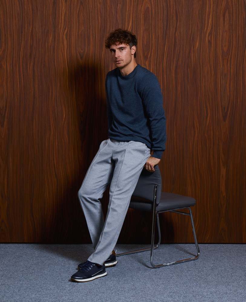 TROUSERS CASHMERE GREY