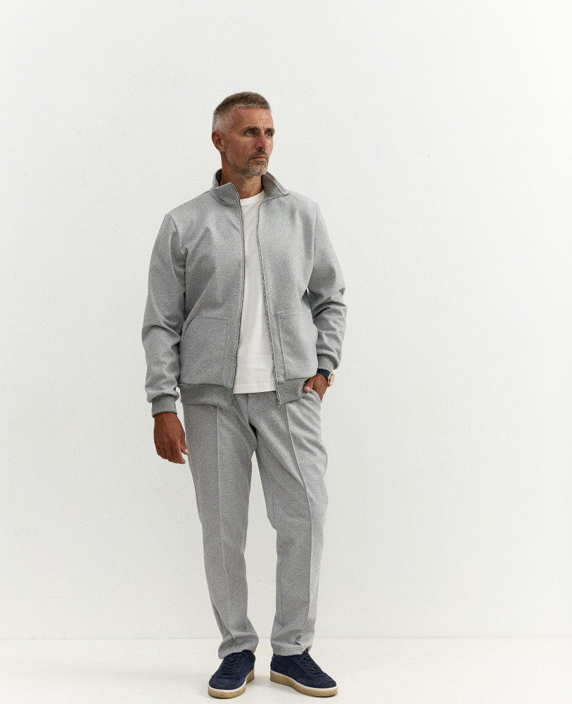 CASUAL GREY CASHMERE SUIT 