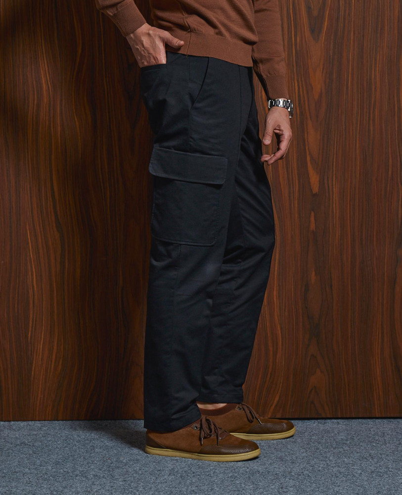 PANTS CARGO BLACK