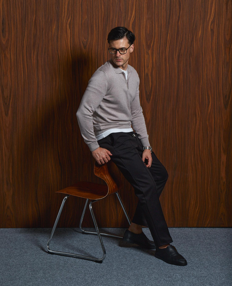 TROUSERS TRAVELLER BLACK