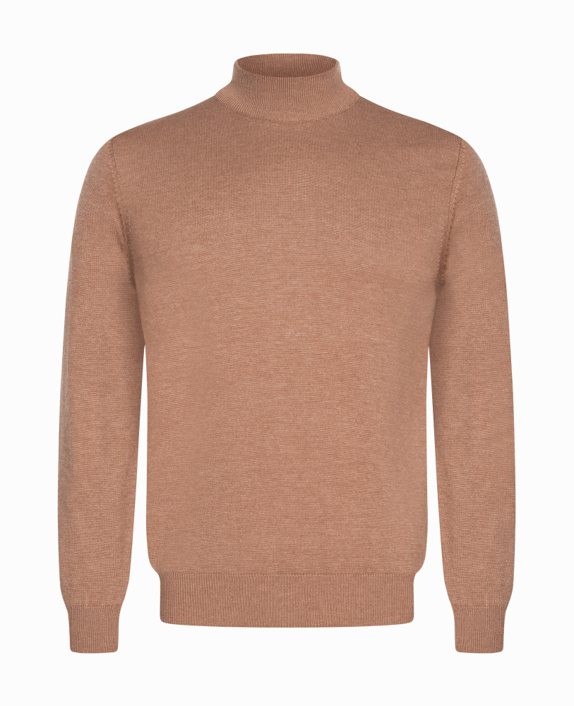 CAMEL  JUMPER WITH A STAND