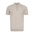 KNITTED SILK POLO BUTTONS BEIGE