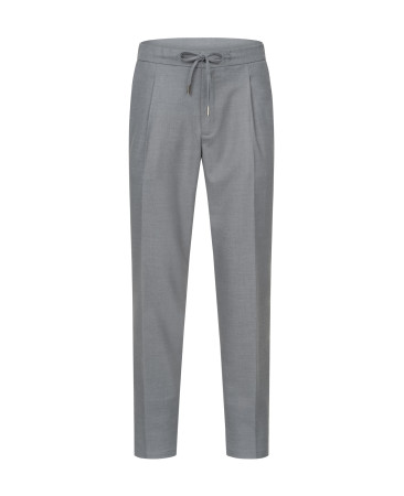 GREY WOOL PANTS