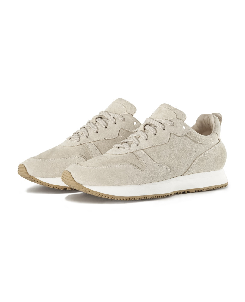 BEIGE SUEDE SNEAKERS