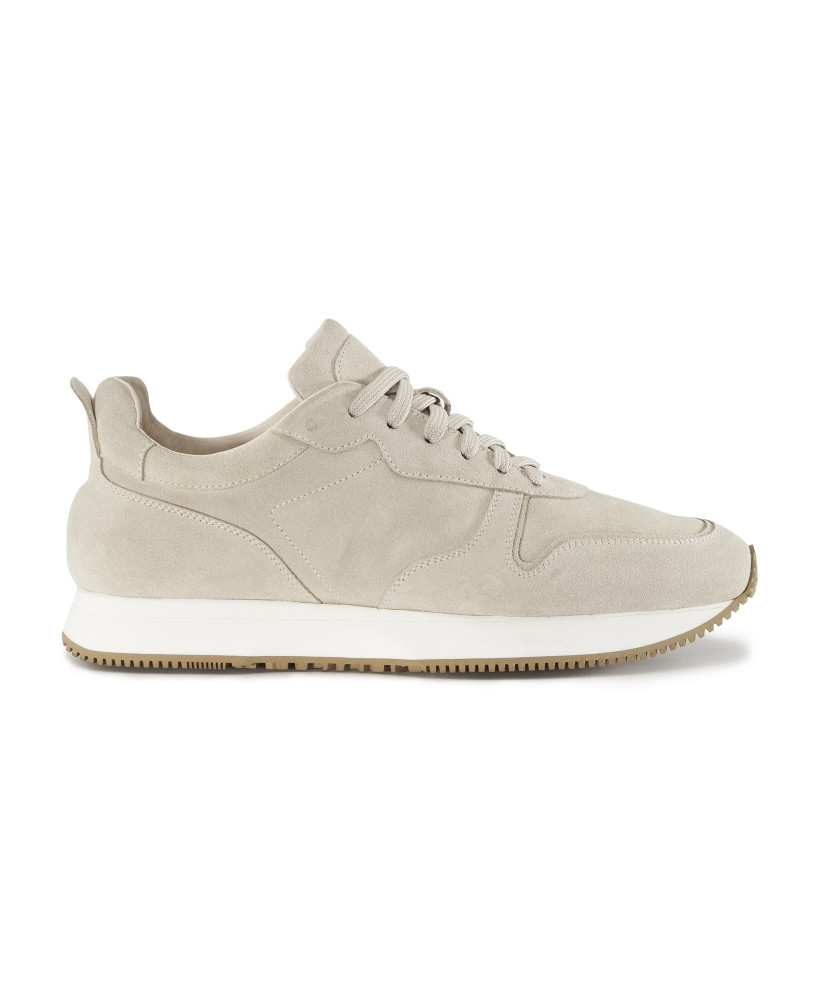 BEIGE SUEDE SNEAKERS