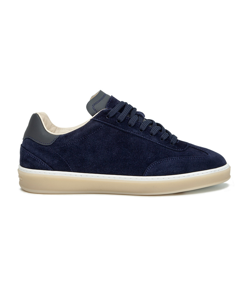 DARK NAVY SUEDE SNEACKERS