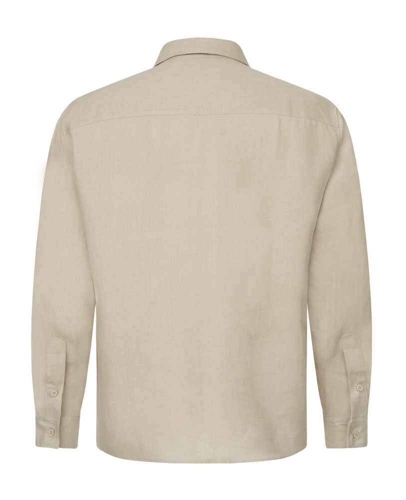 SAND LINEN SHIRT