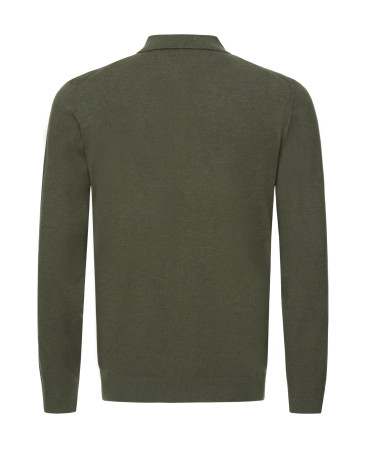 CASHMERE POLO KHAKI