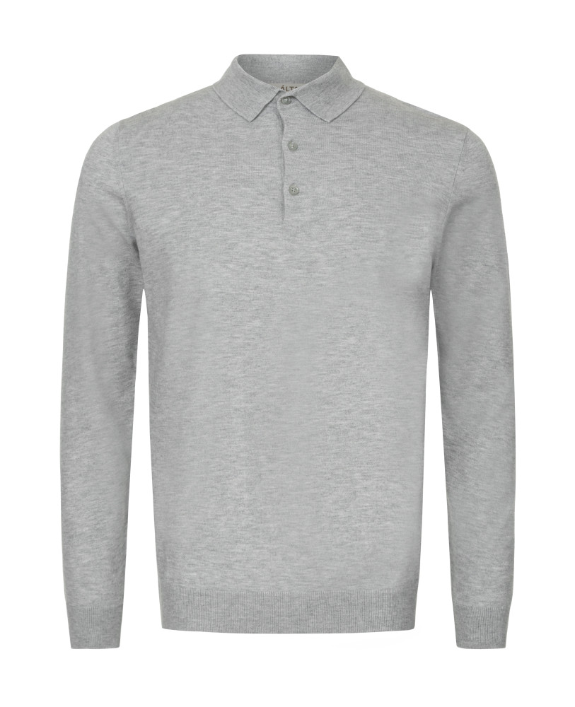 CASHMERE POLO GREY