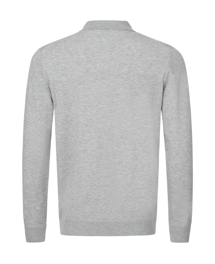 CASHMERE POLO GREY