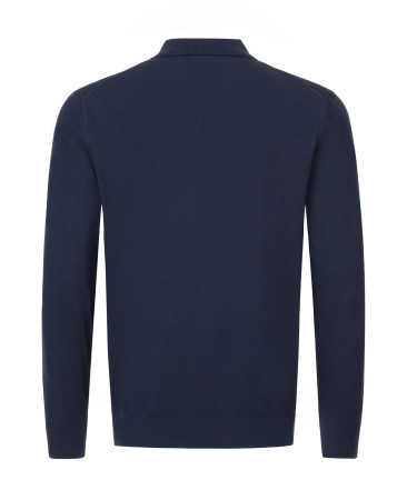 CASHMERE POLO NAVY BLUE
