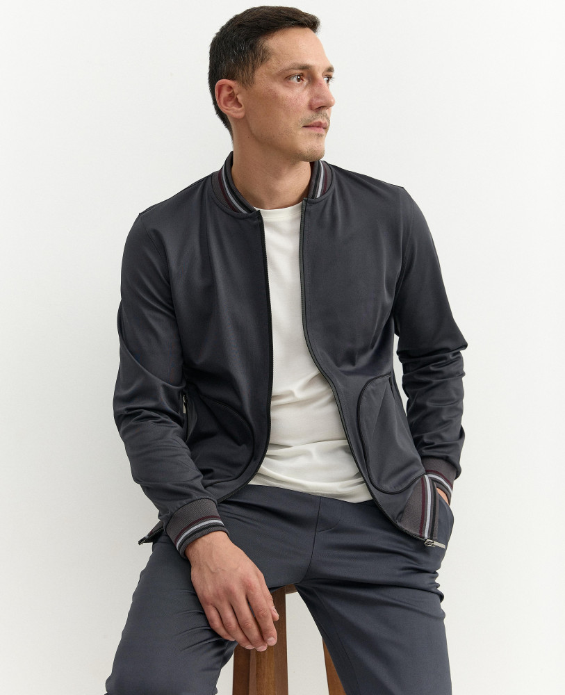 SPORT-CASUAL SUIT GRAPHITE