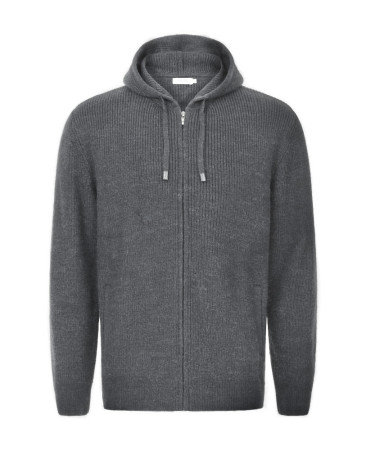 WOOL CARDIGAN GREY
