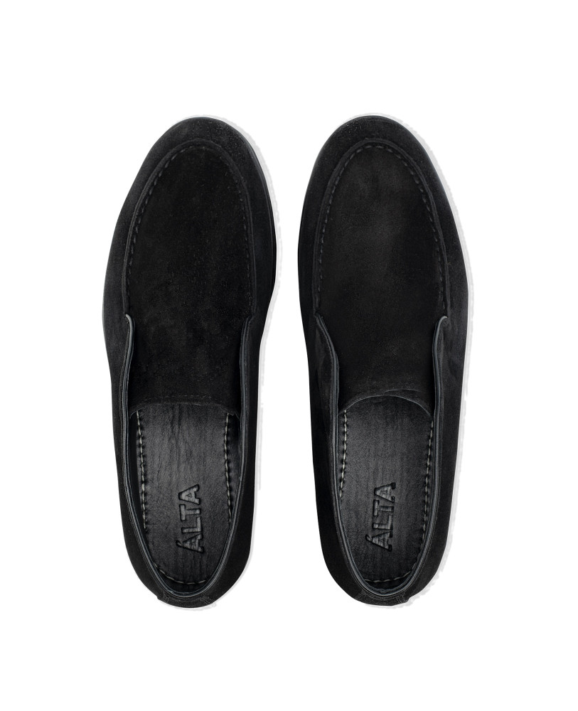 HIGH-TOP LOAFERS BLACK 