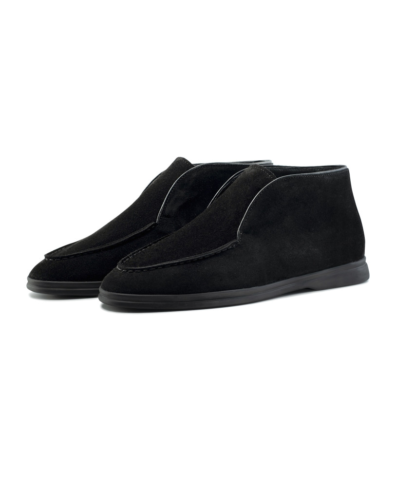 HIGH-TOP LOAFERS BLACK 