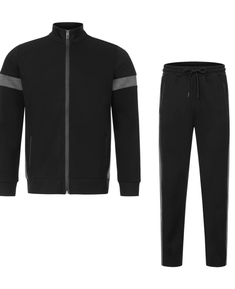 TENOR SUIT BLACK WITH A STAND