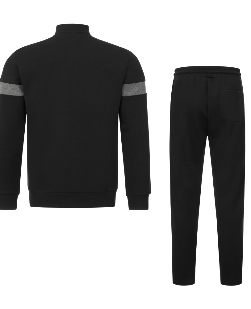 TENOR SUIT BLACK WITH A STAND