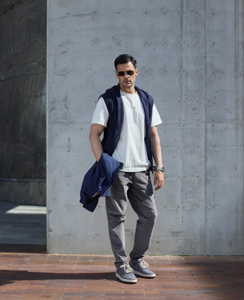 PIMA COTTON OVERSIZED WHITE T-SHIRT