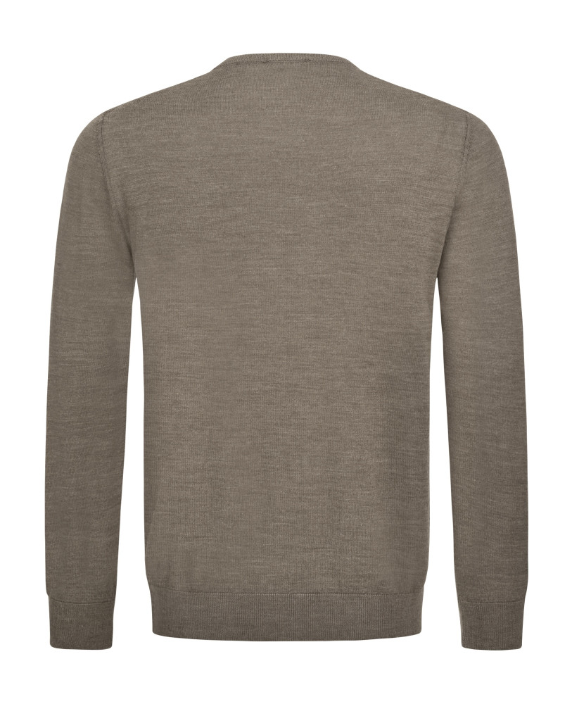 MERINO WOOL SWEATER BEIGE