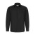 Black linen shirt