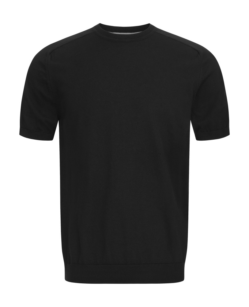 BLACK RAGLAN T-SHIT POLO SHIRT