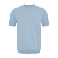 LIGHT BLUE RAGLAN T-SHIT POLO SHIRT