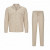 LINEN SUIT SAND