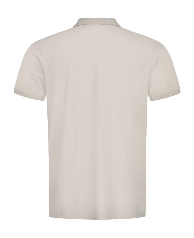 BUTTONED POLO WITH CUFFS BEIGE