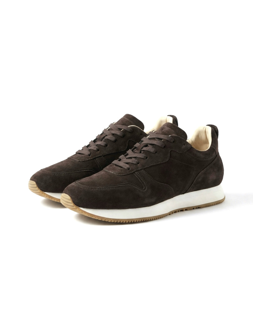 SUEDE SNEAKERS BROWN