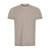 BEIGE T-SHIRT WITH CUFFS