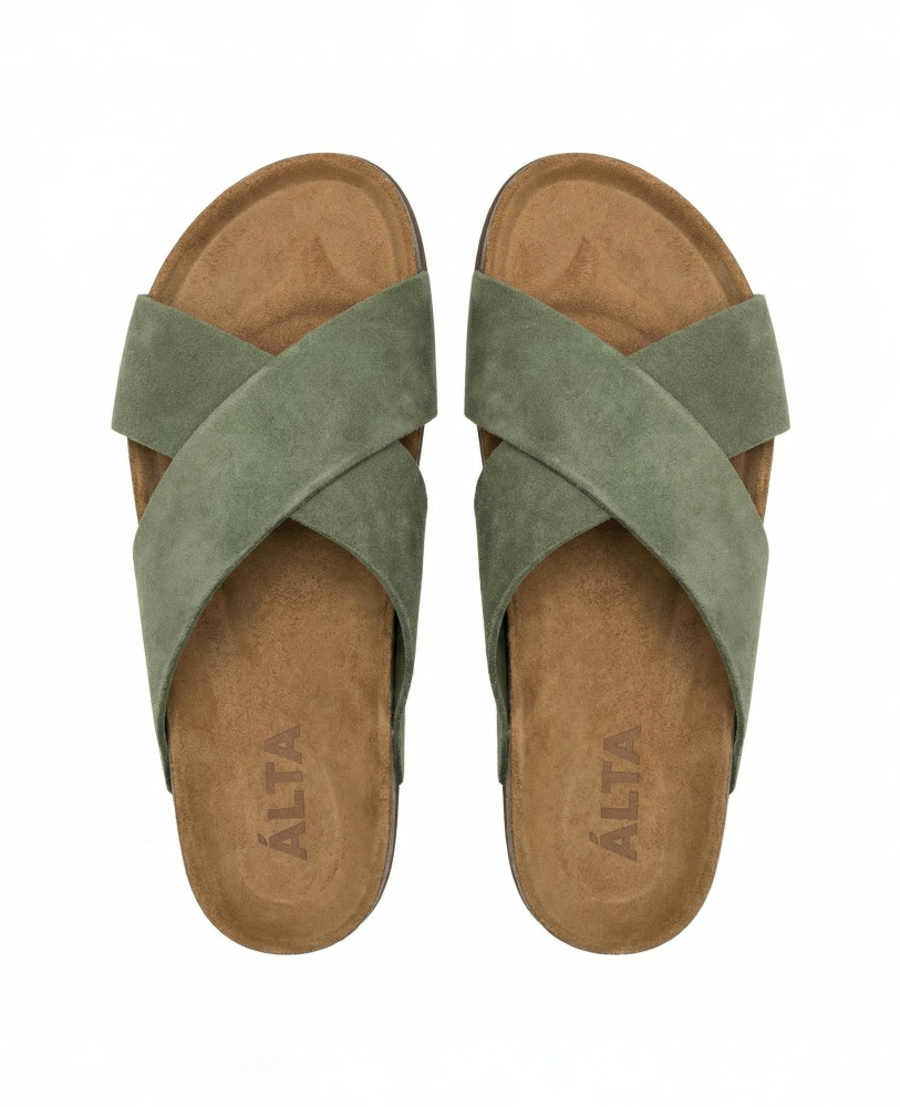 ARTEMISIA SUEDE SLIDES