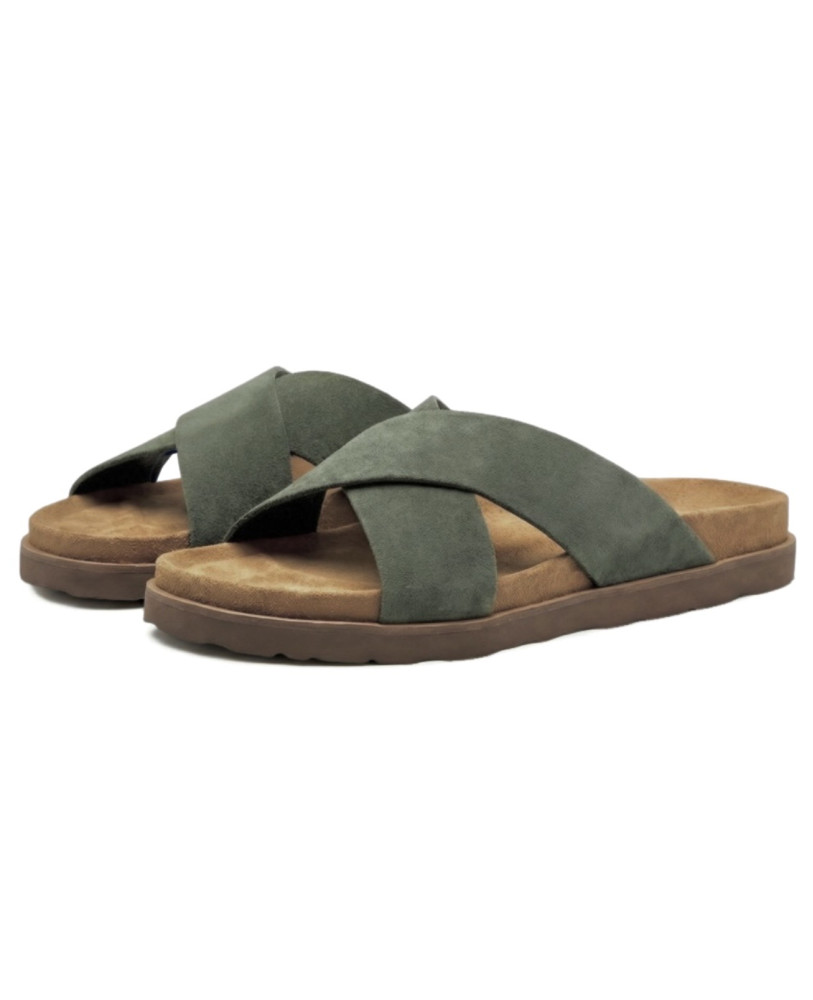 ARTEMISIA SUEDE SLIDES