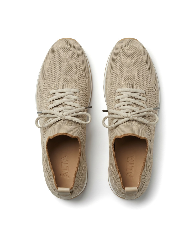 KNIT SNEAKERS BEIGE