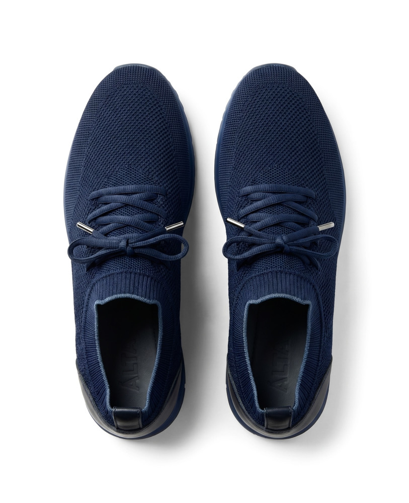 KNIT SNEAKERS DARK BLUE