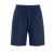 Dark navy linen shorts