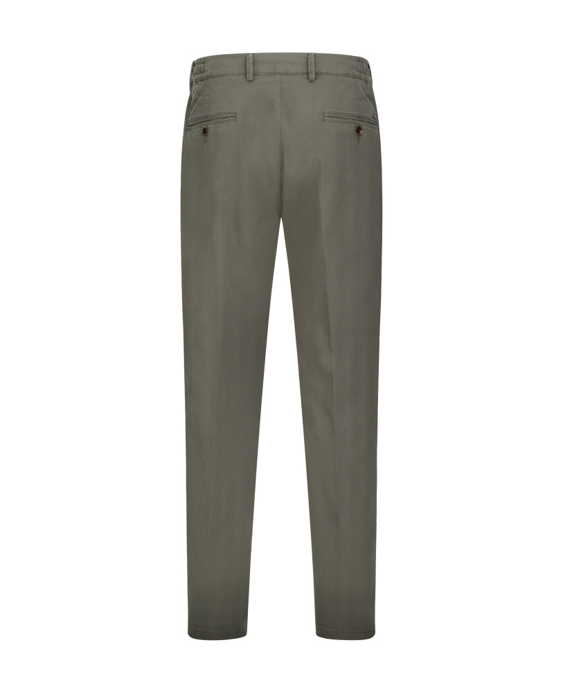KHAKI COTTON TROUSERS