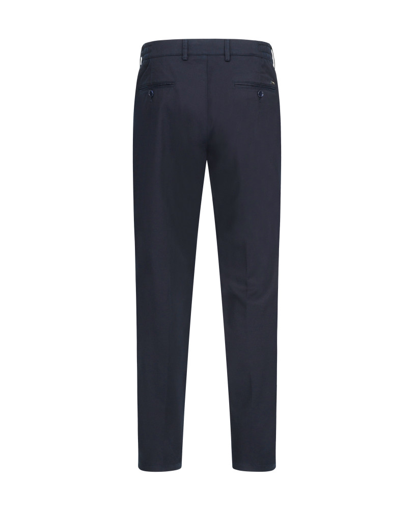 NAVY COTTON TROUSERS
