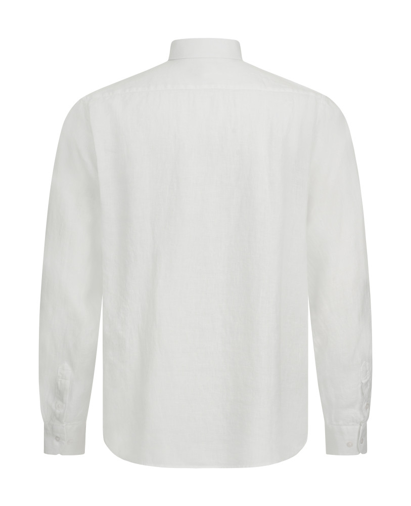 PRIVE LINEN SHIRT WHITE
