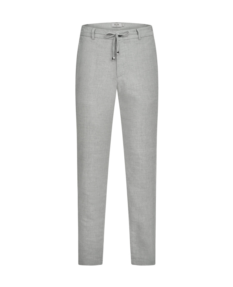 LINEN PANTS GREY