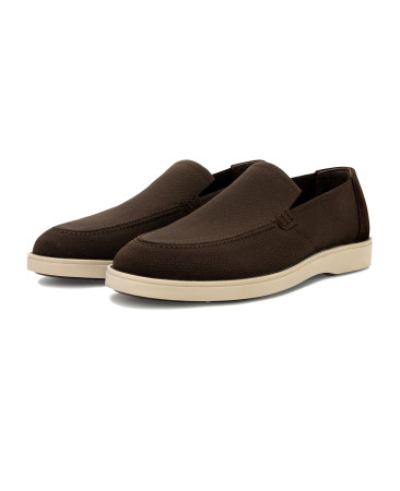 KNIT LOAFERS BROWN
