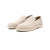 KNITTED LOAFERS LIGHT BEIGE